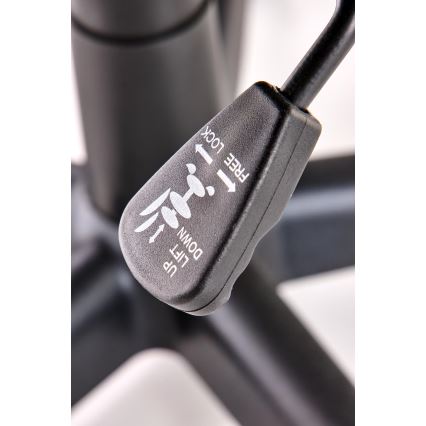 Kontorsstol KENU svart/röd