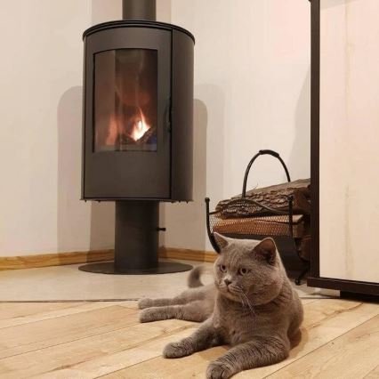 Kratki - Skorstensspis i stål 8 kW 150 mm
