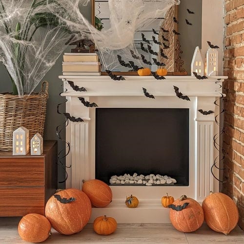 Kratki - BIO-eldstad 97,9x115 cm 3 kW vit