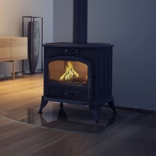 Kratki - Cast-iron fireplace 8kW 130mm