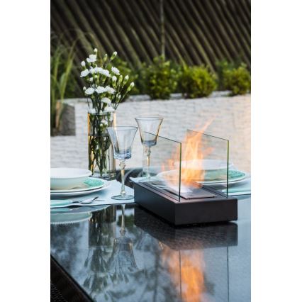 Kratki - BIO-eldstad 21,8x35,4 cm 1 kW svart