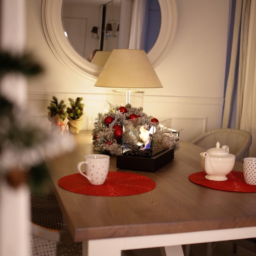 Kratki - BIO-eldstad 21,8x35,4 cm 1 kW svart