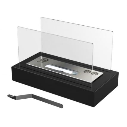 Kratki - BIO-eldstad 21,8x35,4 cm 1 kW svart