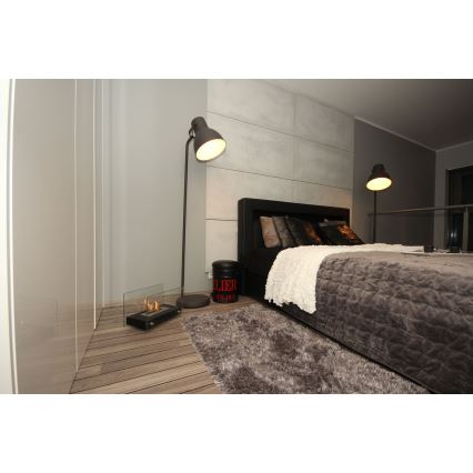 Kratki - BIO-eldstad 40,2x70 cm 2 kW svart