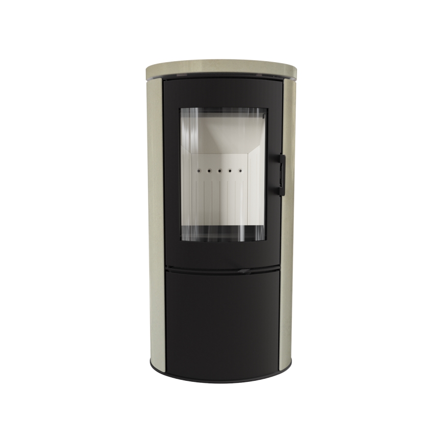 Kratki - Öppen spis i stål 8kW 150mm