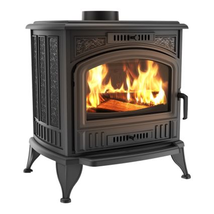 Kratki - Gjutjärnskamin för eldstad 8 kW 150 mm