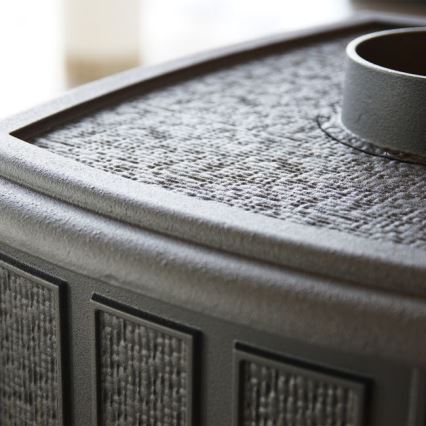 Kratki - Gjutjärnskamin för eldstad 8 kW 150 mm