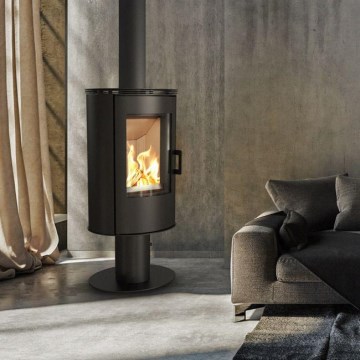 Kratki - Skorstensspis i stål 8 kW 150 mm