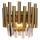 Kristall vägglampa  MADISON 2xE14/40W/230V gold
