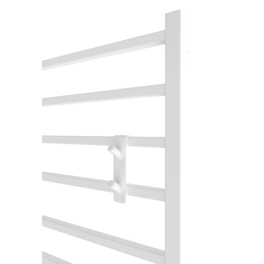 Krok för element INOX (rostfritt stål)/vit