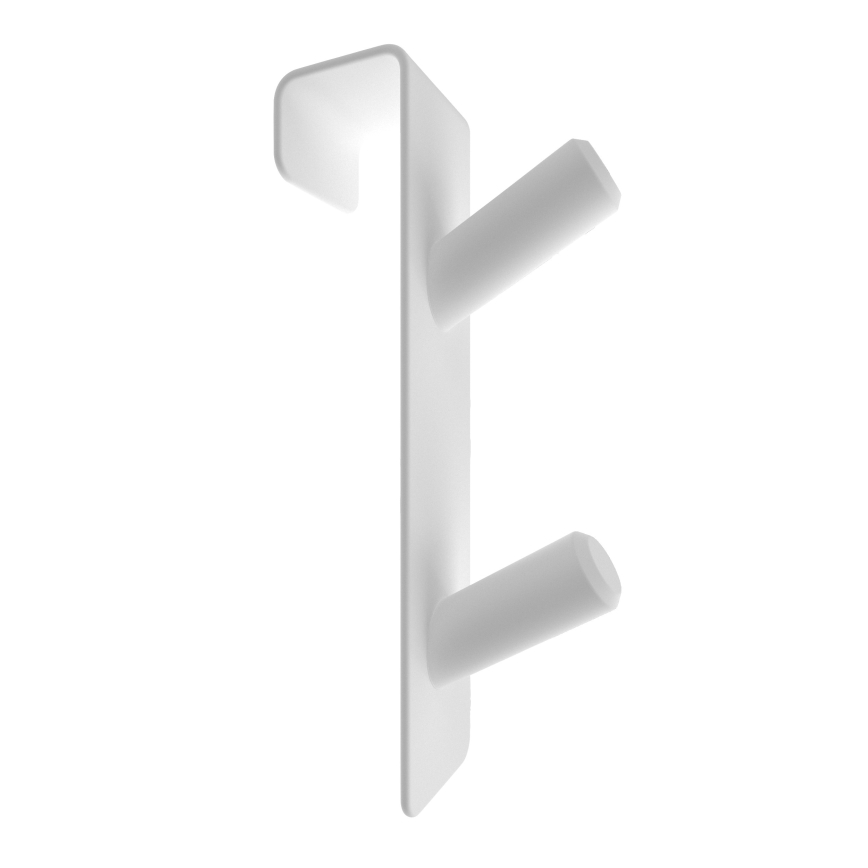 Krok för element INOX (rostfritt stål)/vit