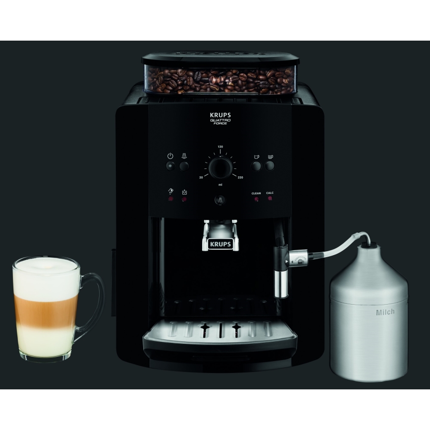 Krups - Automatisk kaffemaskin ARABICA 1450W/230V svart