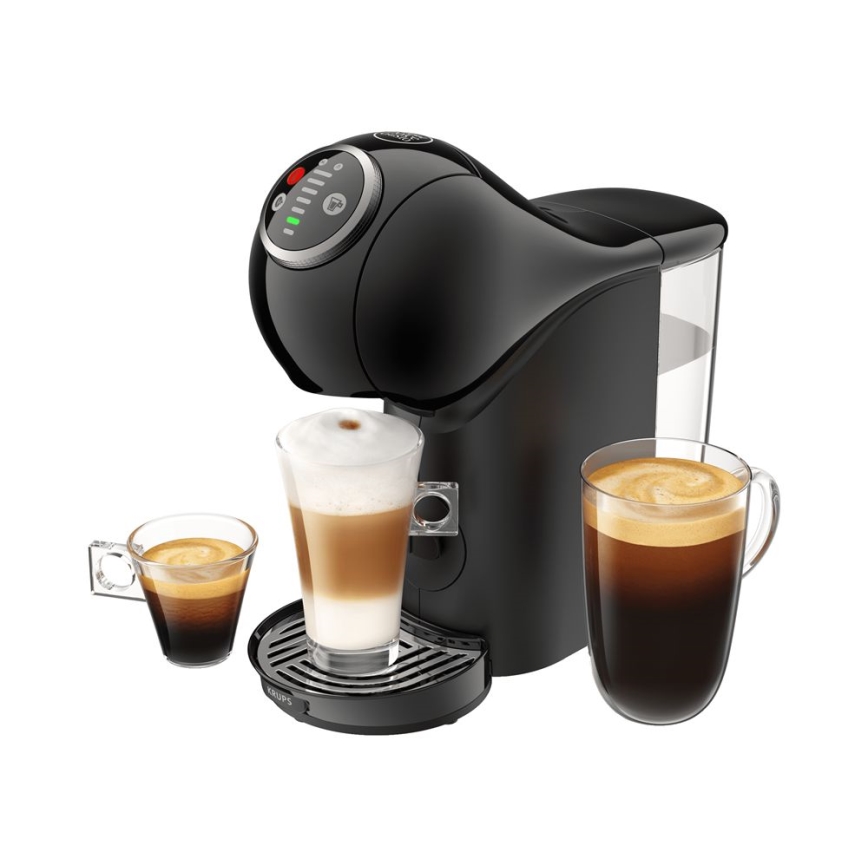 Krups - Kapsel kaffemaskin NESCAFÉ DOLCE GUSTO GENIO S 1500W antracit
