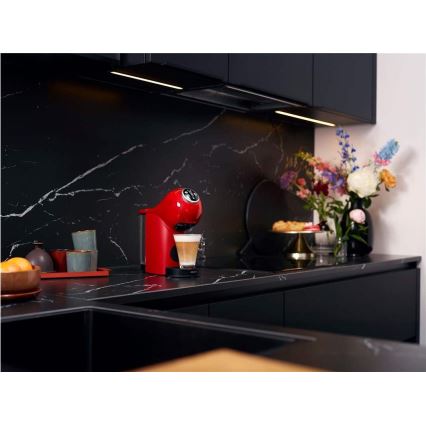 Krups - Kapsel kaffemaskin NESCAFÉ DOLCE GUSTO GENIO S PLUS 1500W röd