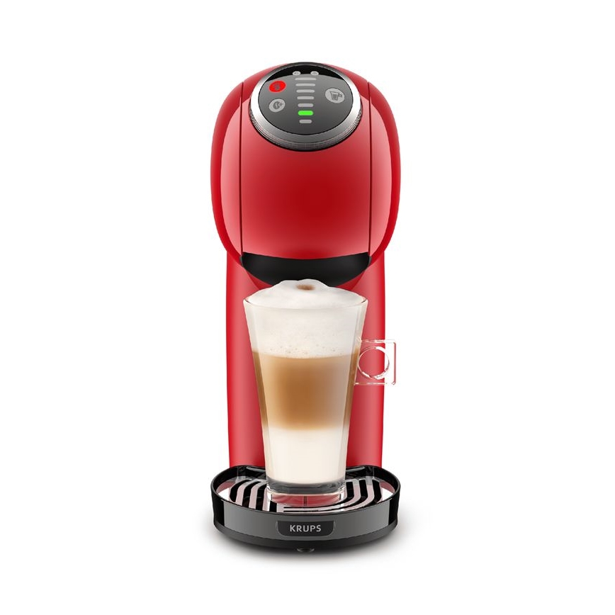 Krups - Kapsel kaffemaskin NESCAFÉ DOLCE GUSTO GENIO S PLUS 1500W röd