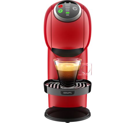 Krups - Kapsel kaffemaskin NESCAFÉ DOLCE GUSTO GENIO S PLUS 1500W röd