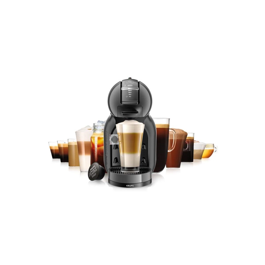 Krups - Kapsel kaffemaskin NESCAFÉ DOLCE GUSTO MINI ME 1500W antracit