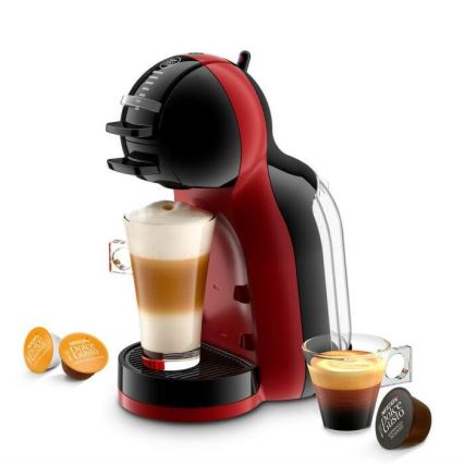Krups - Kapselkaffemaskin NESCAFÉ DOLCE GUSTO MINI ME 1500W/230V röd/svart