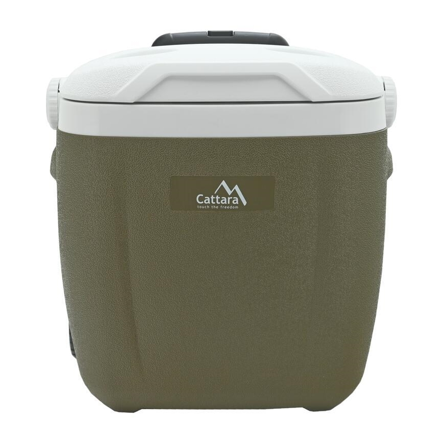 Kylbox med hjul 16 l grön