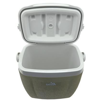 Kylbox med hjul 16 l grön