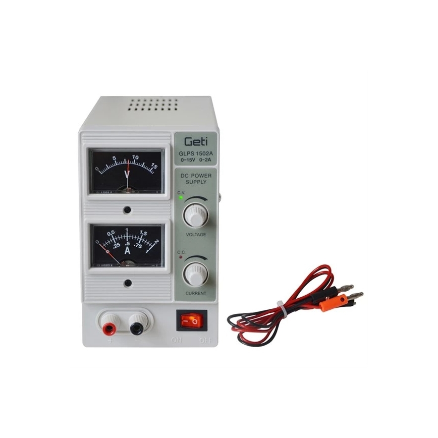 Laboratorieaggregat 1502A 0-15V/0-2A