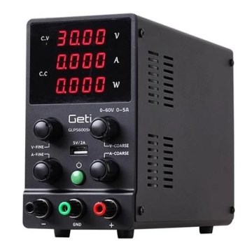 Laboratorieaggregat 6005H 0-60V/0-5A