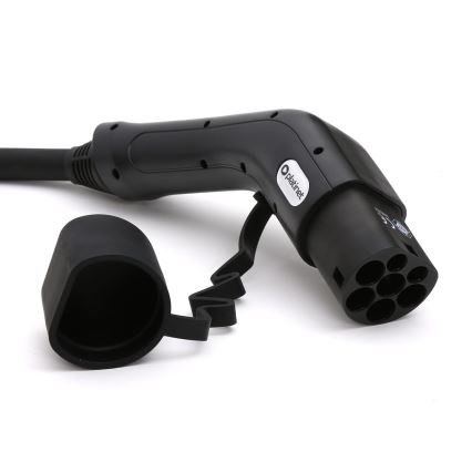 Laddkabel för elbilar typ 2 5m 11kW 16A IP54 svart