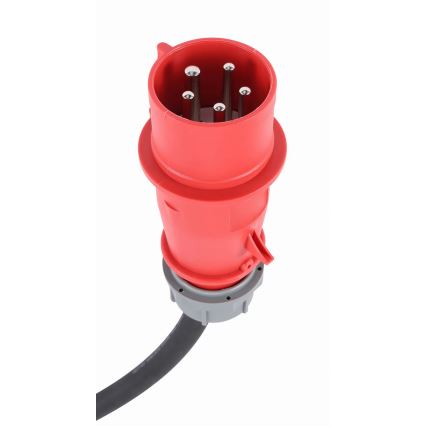 Reseladdningsstation för elbilar EV/PHEV AC Typ 2 16A/400V 22kW IP55 7m + adapter 230V 3,7kW + låda