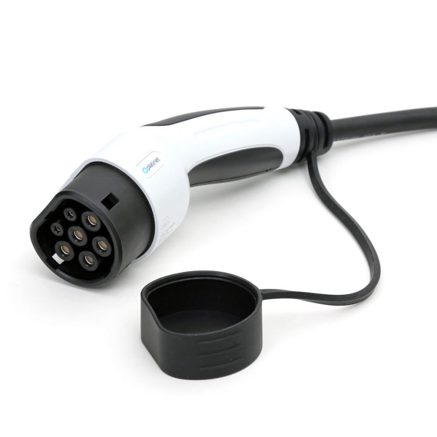 Laddningskabel för elbilar typ 2 5m 11kW 16A IP54