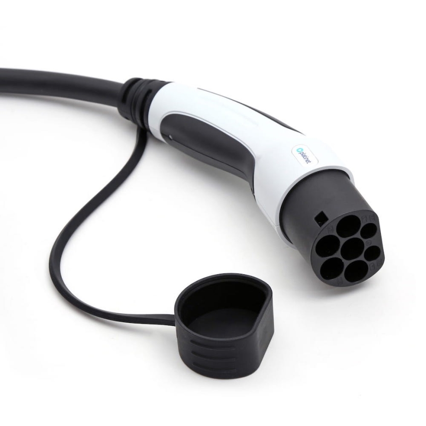 Laddningskabel för elbilar typ 2 5m 11kW 16A IP54