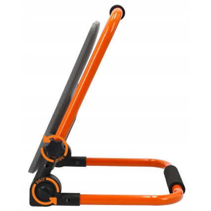 Laddningsbar LED-reflektor med stativ LED/100W/3,2V 5000K 5000 mAh IP65 orange