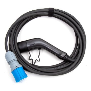 Laddningskabel för elhusbilar typ 2, 7 m, 3,6 kW, 16 A