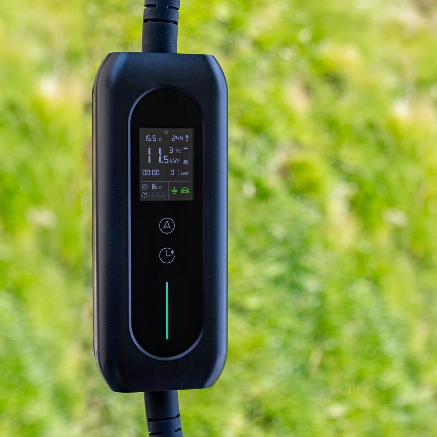 Laddstation för elbilar typ 2 5 m 11kW 16A IP54 Tuya