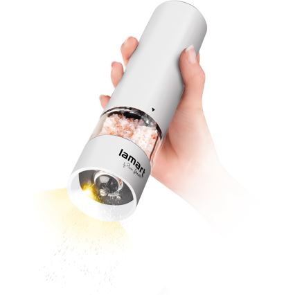 Lamart - Electric spice grinder 4xAA vit