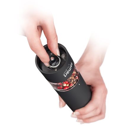 Lamart - Elektrisk kryddkvarn 4xAA svart