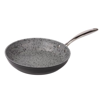 Lamart - Granitbelagd stekpanna 26 cm svart/grå/rostfritt stål