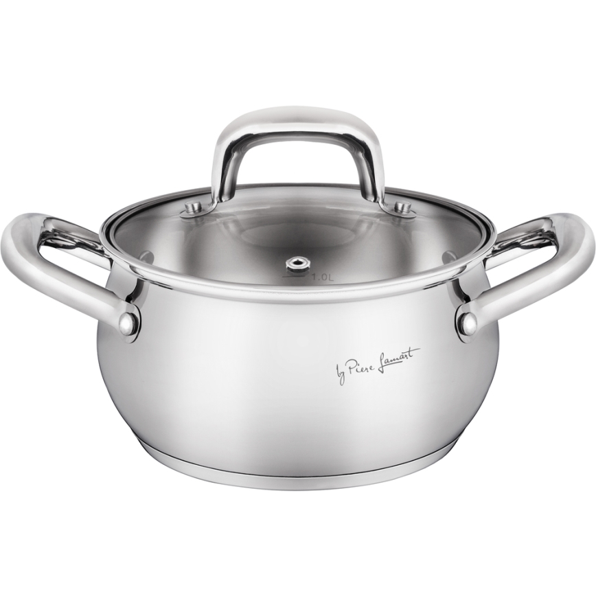 Lamart - Kit of cookware 8 delar rostfri