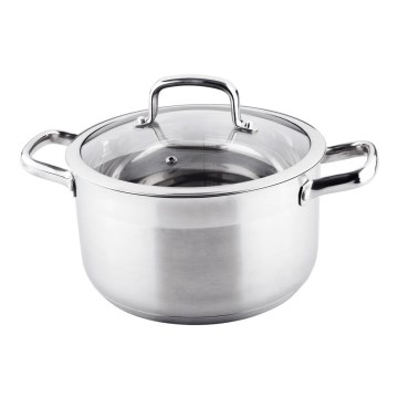 Lamart - Pot med lock 24 cm rostfri