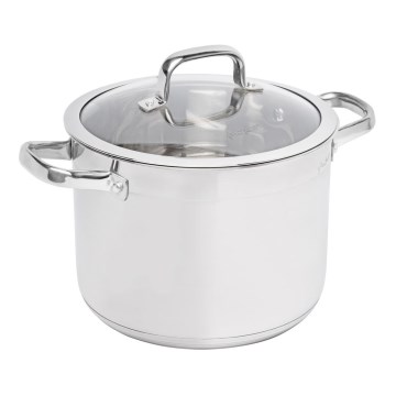 Lamart - Pot med lock 24 cm rostfri