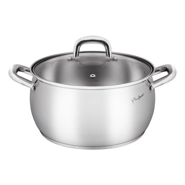 Lamart - Pot med lock 24 cm rostfri