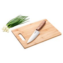 Lamart - Skärbräda för kök 30x22 cm + knife
