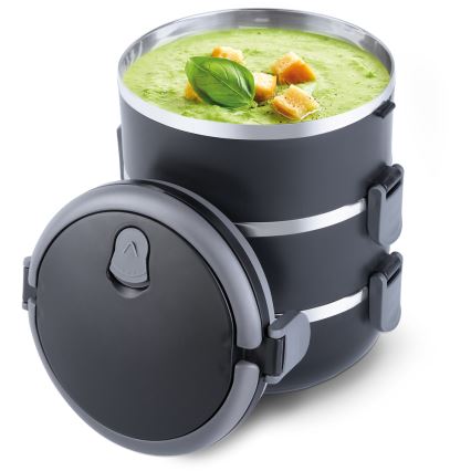 Lamart - Termosmatlåda 1,8 l svart