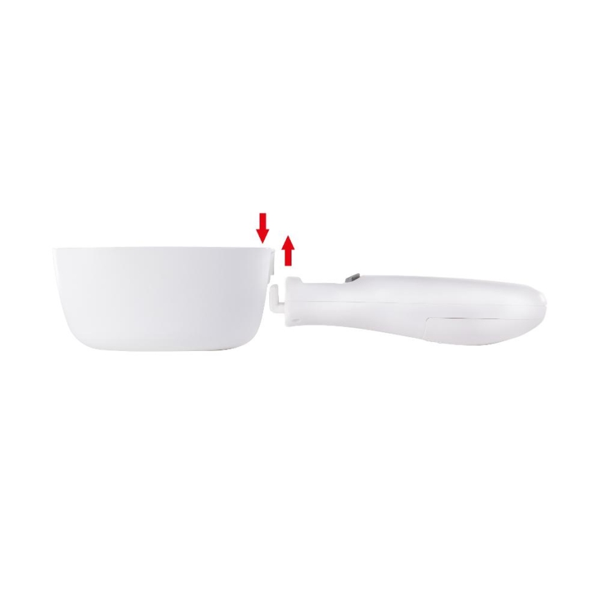 Lamart - Vågsked med LCD-display 2xAAA vit