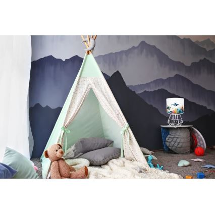 Lampa för barn OCEAN 1xE27/60W/230V