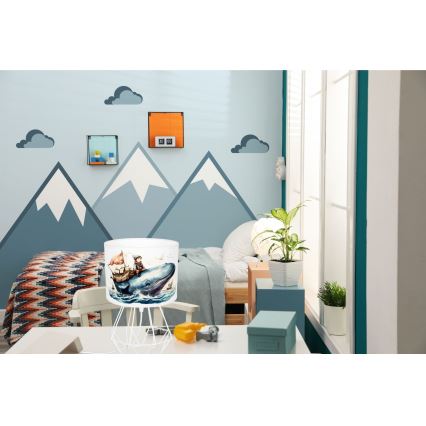 Lampa för barn OCEAN 1xE27/60W/230V