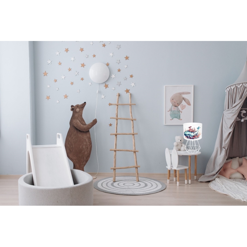 Lampa för barn OCEAN 1xE27/60W/230V