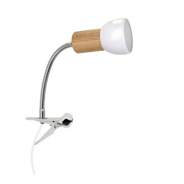 Lampa med klämma SVENDA 1xE27/60W/230V ek