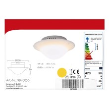Lampenwelt - LED taklampa LED/9W/230V
