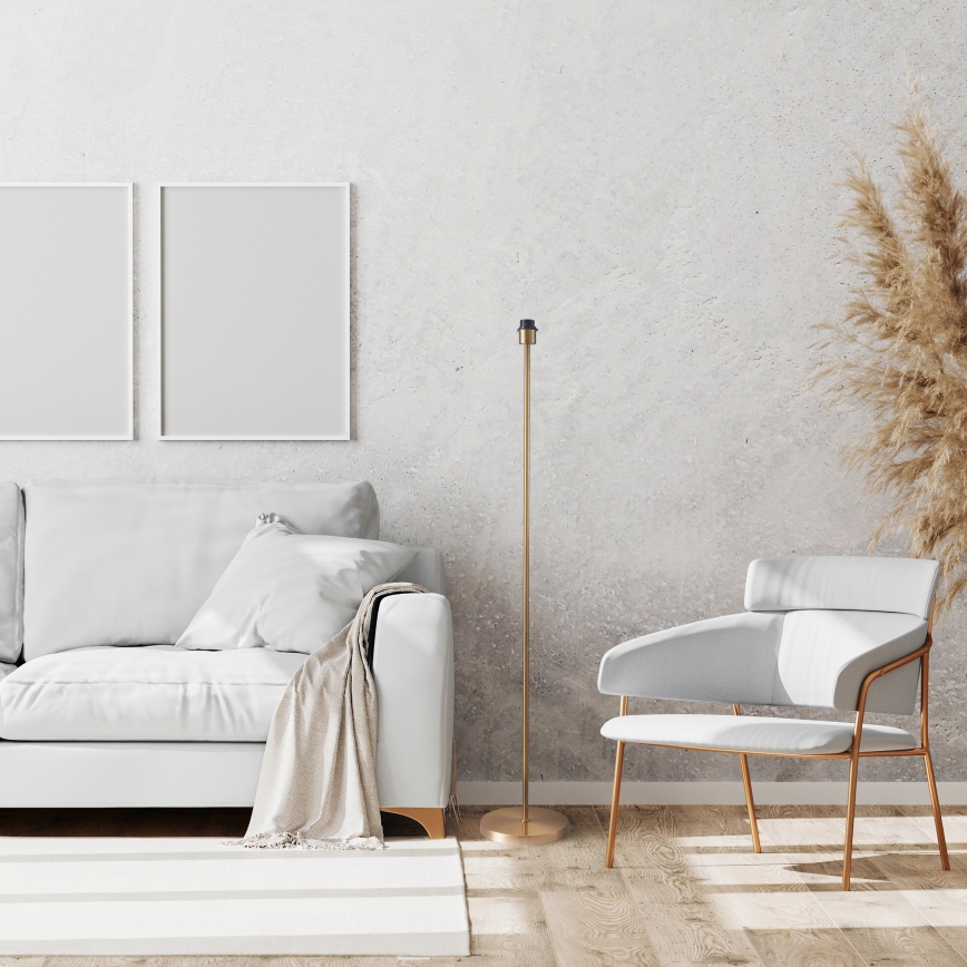 Lampstativ SCARLET 1xE27/W/230V 140 cm guld