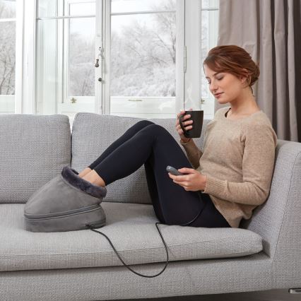 Lanaform - Elektrisk fotmassageapparat 2-i-1 SHIATSU 30W/230V